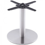 paris prix Pied de Table en Métal "Misco" 45cm Argent
