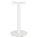 paris prix Pied de Table en Métal "Solado" 73cm Blanc
