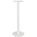 paris prix Pied de Table Rond Design "Kirst" 110cm Blanc