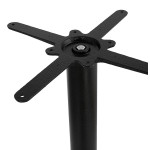 Paris Prix Pied De Table Rond Design "Kirst" 110cm Noir