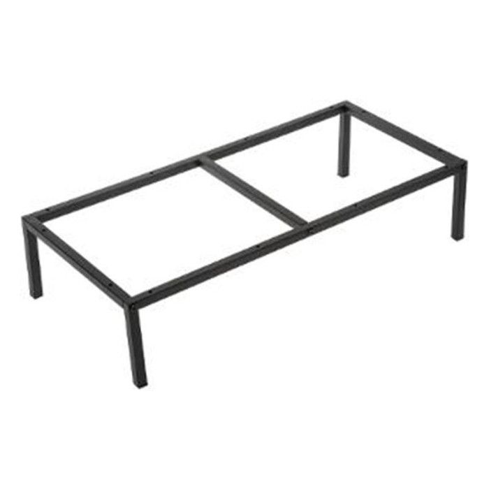 Paris Prix Pied En Métal Pour Étagère "Mix N' Modul" 67cm Noir