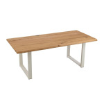 Paris Prix Pieds De Table En Métal Rectangle "Brant" 72cm Blanc