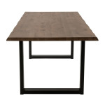 Paris Prix Pieds De Table En Métal Rectangle "Brant" 72cm Noir