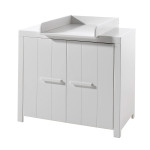 Paris Prix Plan à Langer Pour Commode "Erik" 76cm Blanc