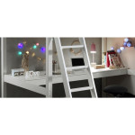 Paris Prix Plan De Travail Pour Lit Mezzanine "Pino" 69x205cm Blanc