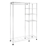 paris prix Portant à Vêtements Design "Badis" 181cm Argent