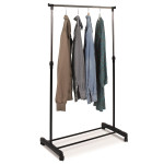 Paris Prix Portant à Vêtements En Métal "Roulette" 90cm Noir