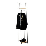 Paris Prix Portant à Vêtements "Miranda" 166cm Chêne & Noir