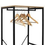 Paris Prix Portant à Vêtements "Stan" 167cm Naturel & Noir
