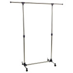 paris prix Portant à Vêtements "Télescopique" Bleu Foncé