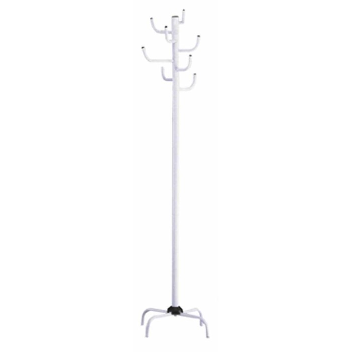 Paris Prix Porte-Manteaux 8 Crochets "Bazyk" 180cm Blanc
