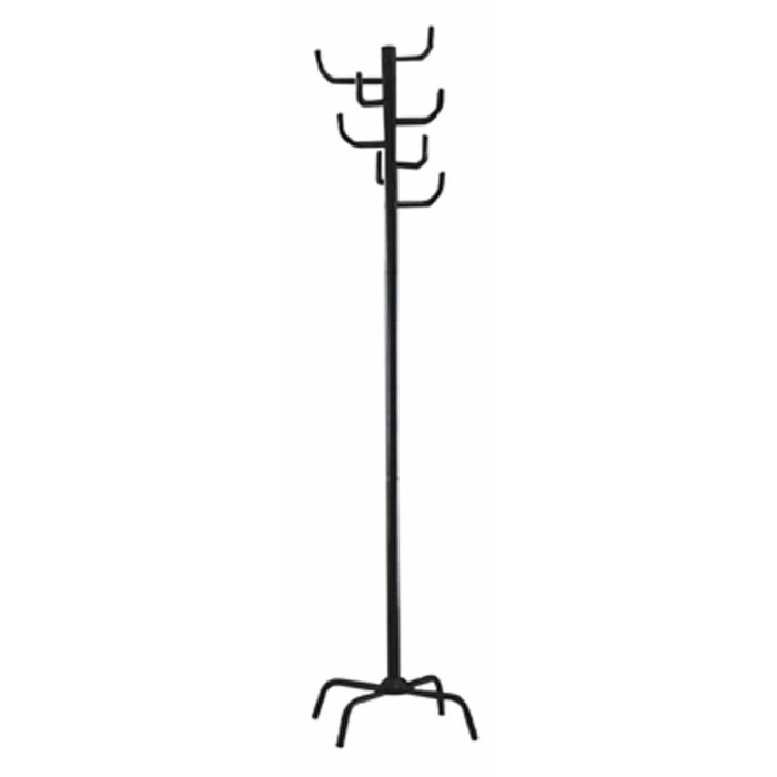 Paris Prix Porte-Manteaux 8 Crochets "Bazyk" 180cm Noir