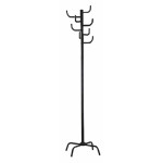 paris prix Porte-Manteaux 8 Crochets "Bazyk" 180cm Noir