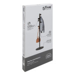 Paris Prix Porte-Manteaux 8 Crochets "Cercle" 176cm Noir