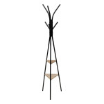 paris prix Porte-Manteaux Avec Étagères "Jano" 175cm Noir