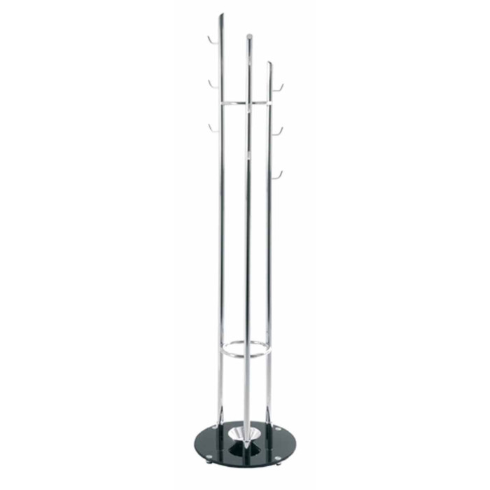 Paris Prix Porte-Manteaux Design "Cerro" 183cm Argent