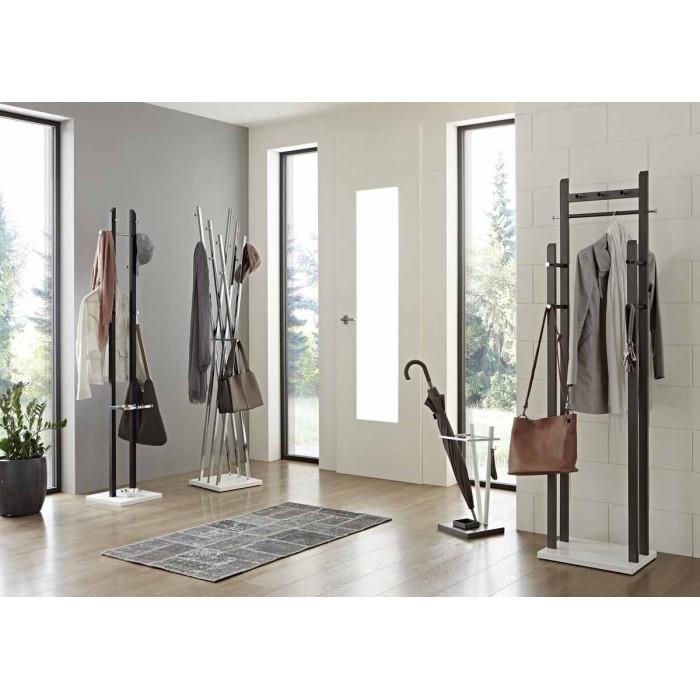 Paris Prix Porte-Manteaux Design "Sacha" 186cm Argent