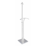 paris prix Porte-Manteaux Design "Toban" 181cm Chromé