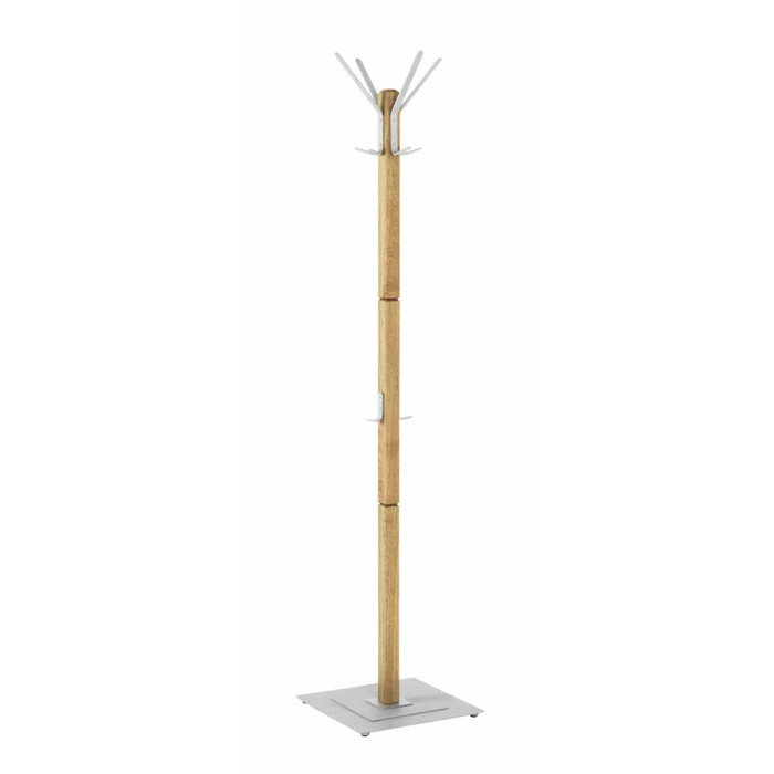 Paris Prix Porte-Manteaux En Bois "Havelock" 184cm Gris
