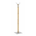 paris prix Porte-Manteaux en Bois "Havelock" 184cm Gris