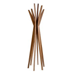 Paris Prix Porte-Manteaux En Bois "Noyer" 190cm Marron