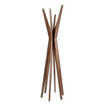 paris prix Porte-Manteaux en Bois "Noyer" 190cm Marron