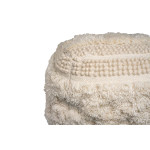 Paris Prix Pouf Bohème Fait à La Main "Bohist" 50cm Naturel