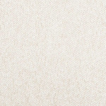 Paris Prix Pouf Bouclette Design Galet "Estria" 58cm Ivoire