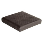 Paris Prix Pouf Carré En Velours "Mix N'Modul" 31cm Gris