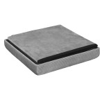 Paris Prix Pouf & Coffre De Rangement "Giulia" 38cm Gris