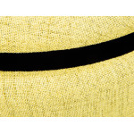Paris Prix Pouf De Rangement à Anse "Dumont" 42cm Jaune
