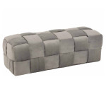 paris prix Pouf Design "3 Personnes" 120cm Gris Clair
