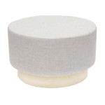 paris prix Pouf Rond Scandinave "Jeyo" 60cm Gris Clair