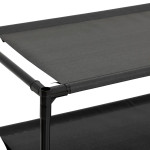 Paris Prix Range-Chaussures 9 Paires "Intissa" 57cm Noir