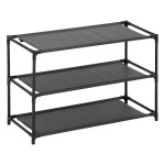 paris prix Range-Chaussures 9 Paires "Intissa" 57cm Noir