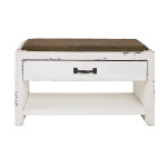 paris prix Range-Chaussures & Assise "Parquet" 72cm Blanc