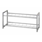 paris prix Range-Chaussures en Acier "Plase" 80cm Argent