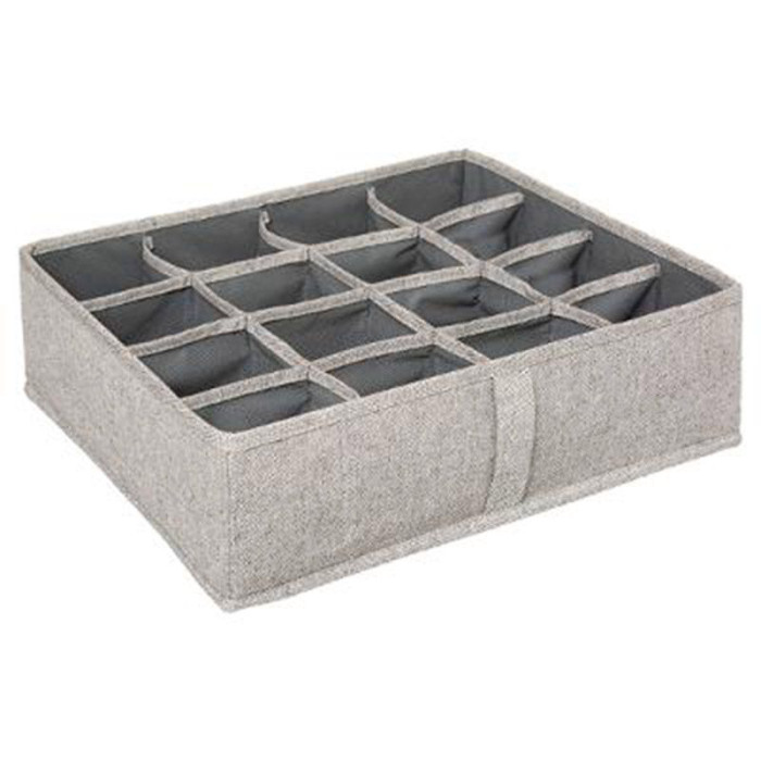 Paris Prix Rangement Pour Tiroirs "Dressing" 35cm Beige