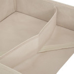 Paris Prix Rangement Tiroir 2 Compartiments "Dressy" 36cm Beige