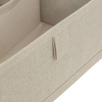 Paris Prix Rangement Tiroir 2 Compartiments "Dressy" 36cm Beige