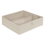 paris prix Rangement Tiroir 2 Compartiments "Dressy" 36cm Beige