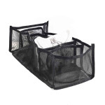 Paris Prix Rangement Vêtements "7 Compartiments" 36cm Noir