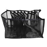 Paris Prix Rangement Vêtements "9 Compartiments" 32cm Noir