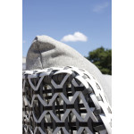 Paris Prix Salon De Jardin 4 Places En Résine "Agadir" 156cm Gris