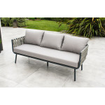 Paris Prix Salon De Jardin 5 Places "Antibes" 179cm Gris