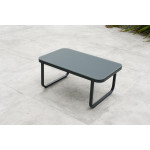 Paris Prix Salon De Jardin 5 Places "Antibes" 179cm Gris