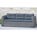 Paris Prix Salon De Jardin 7 Places "Bahamas" 220cm Gris Anthracite