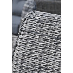 Paris Prix Salon De Jardin 7 Places "Bahamas" 220cm Gris Anthracite