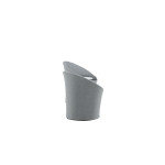 Paris Prix Salon De Jardin Design "Spoga" 73cm Gris & Noir