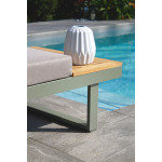 Paris Prix Salon De Jardin Modulable 4 Places "Tokyo" 175cm Kaki